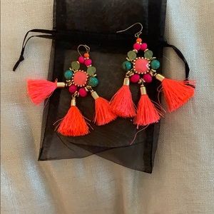 Lilly Pulitzer tassel earrings